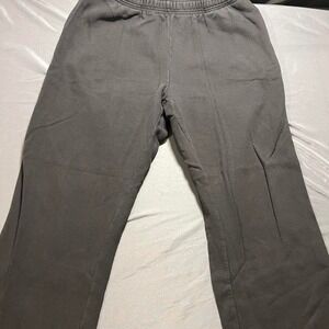 Everlast Sport Mens Sweatpants Large Black Cotton Blend Straight‎ Leg Activewear